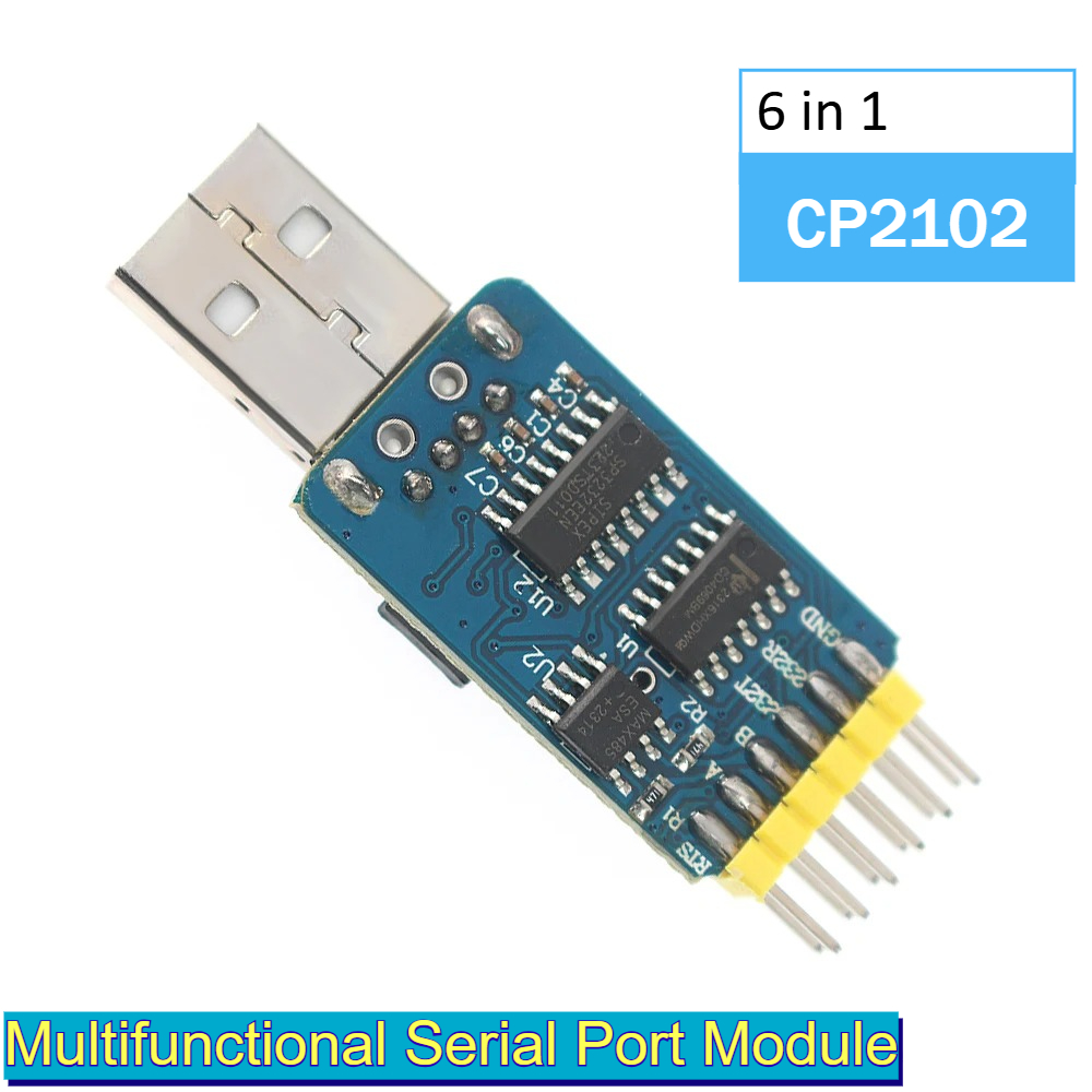 Level Shifter 3.3V - Adapter USB Serial 6 w 1