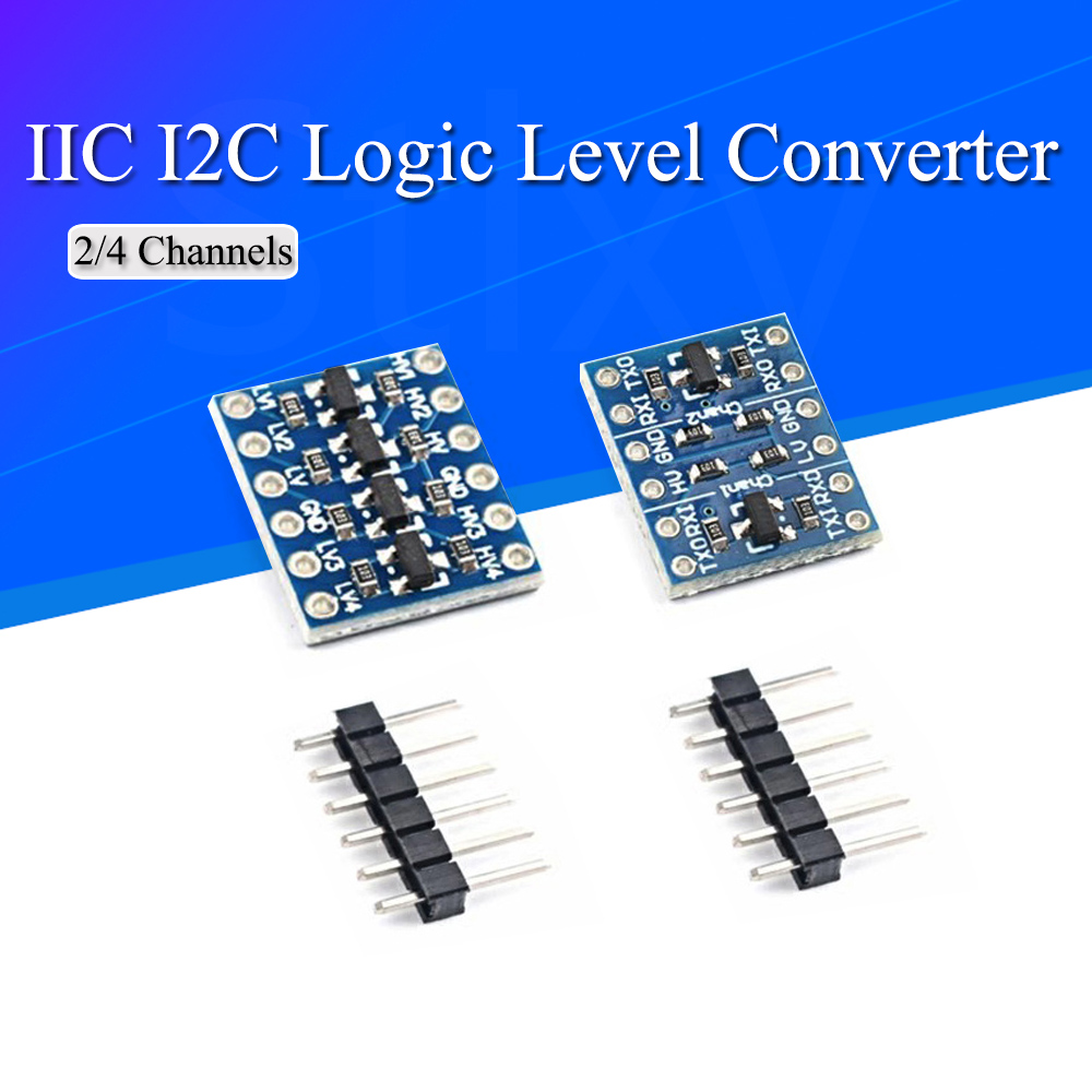 Level Shifter 3.3V - 10 sztuk 2/4 kanały IIC I2C