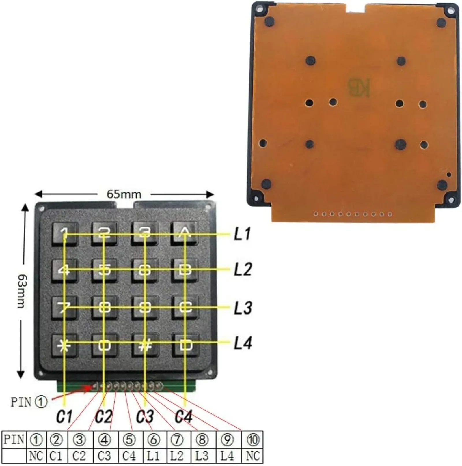 Klawiatura membranowa 4x4, mod – Home Automation Arduino recenzja i cena