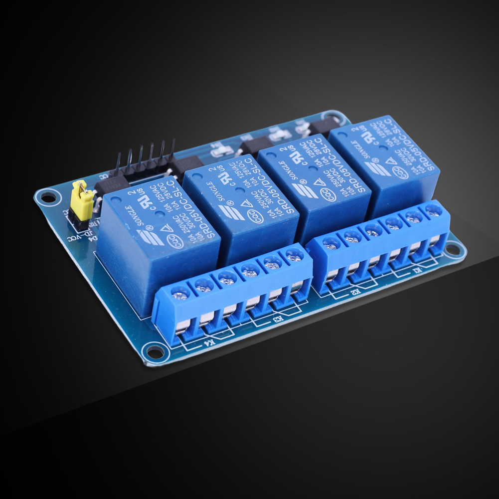 Płytka przekaźnikowa 4-kanałow – Home Automation Arduino recenzja i cena