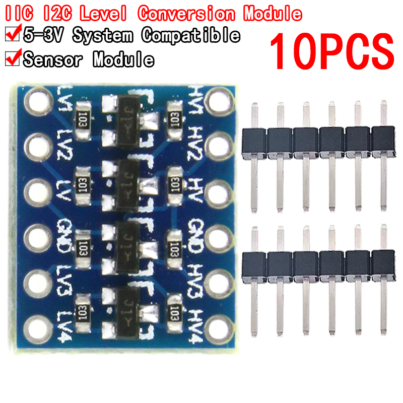 10 sztuk 4-kanałowy konwerter  – Level Shifter 3.3V recenzja i cena