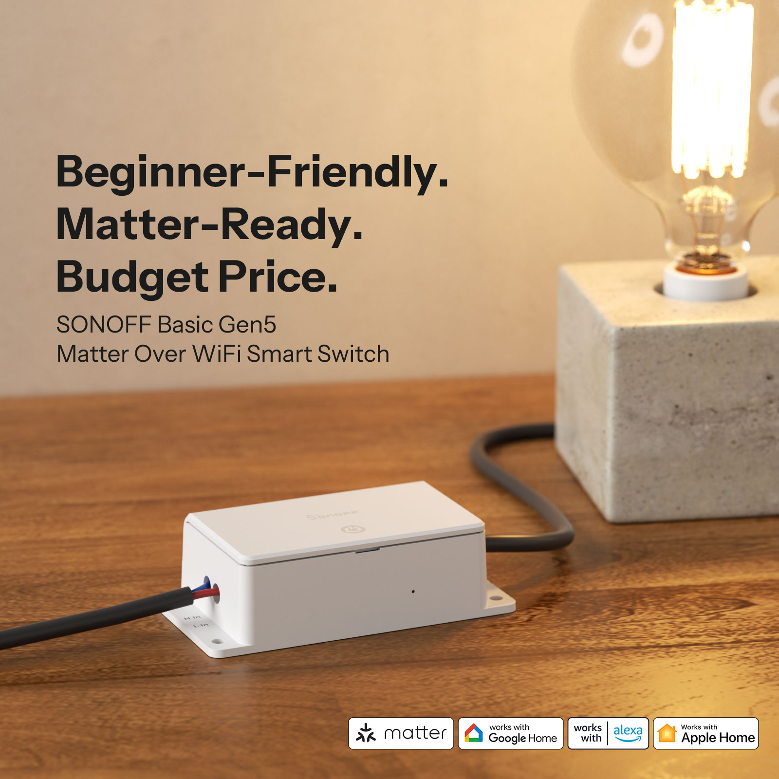 SONOFF Basic Gen5 (BASIC-1GS)  – Sonoff Basic Switch recenzja i cena