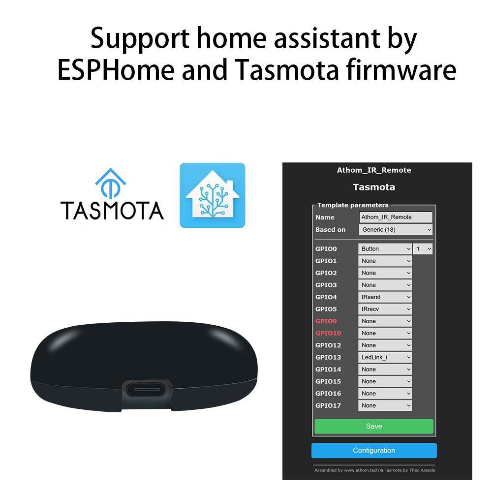 Pilot IR Tasmota MQTT ESP8285  – Home Automation Diy recenzja i cena